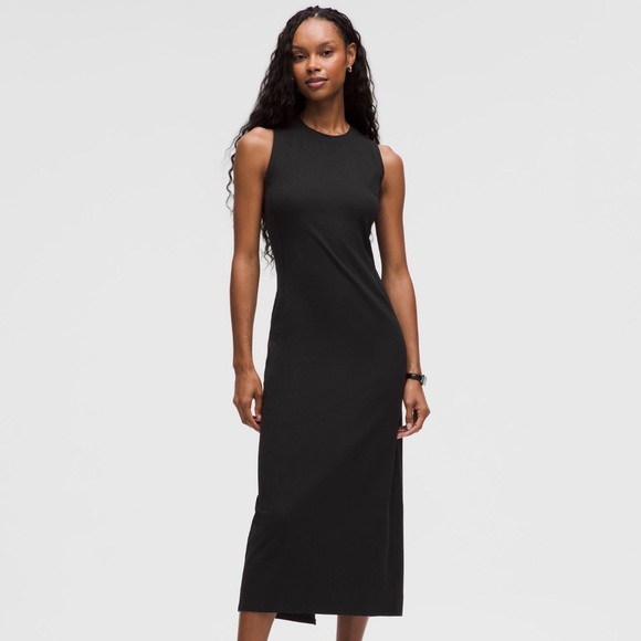 Lululemon Dresses & Skirts - NWT Lululemon all aligned ribbed midi dress, size 0